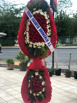 Kırmızı Beyaz Düğün Sepeti Ankara